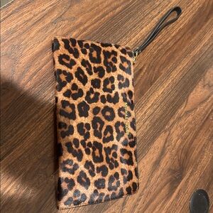 Michael Kors Black Monogram Wristlet